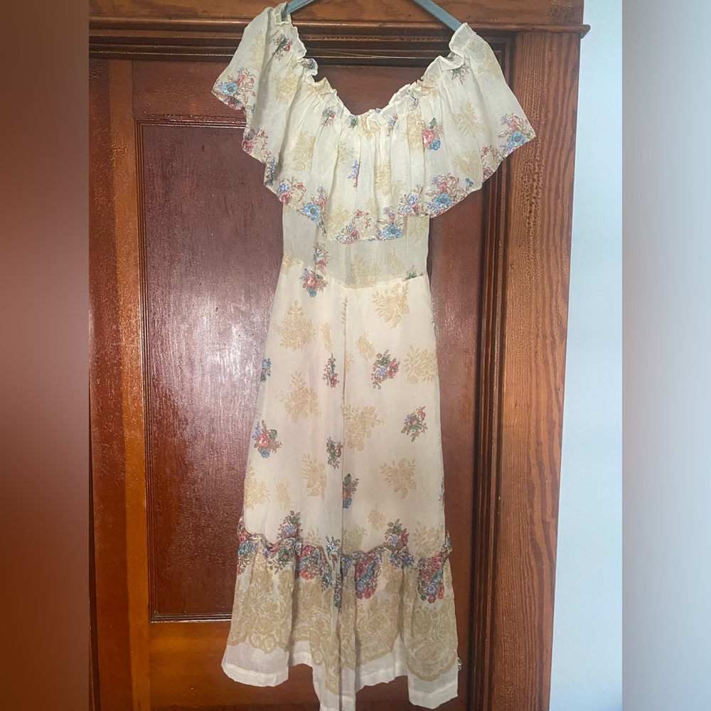 Vintage multi color dress